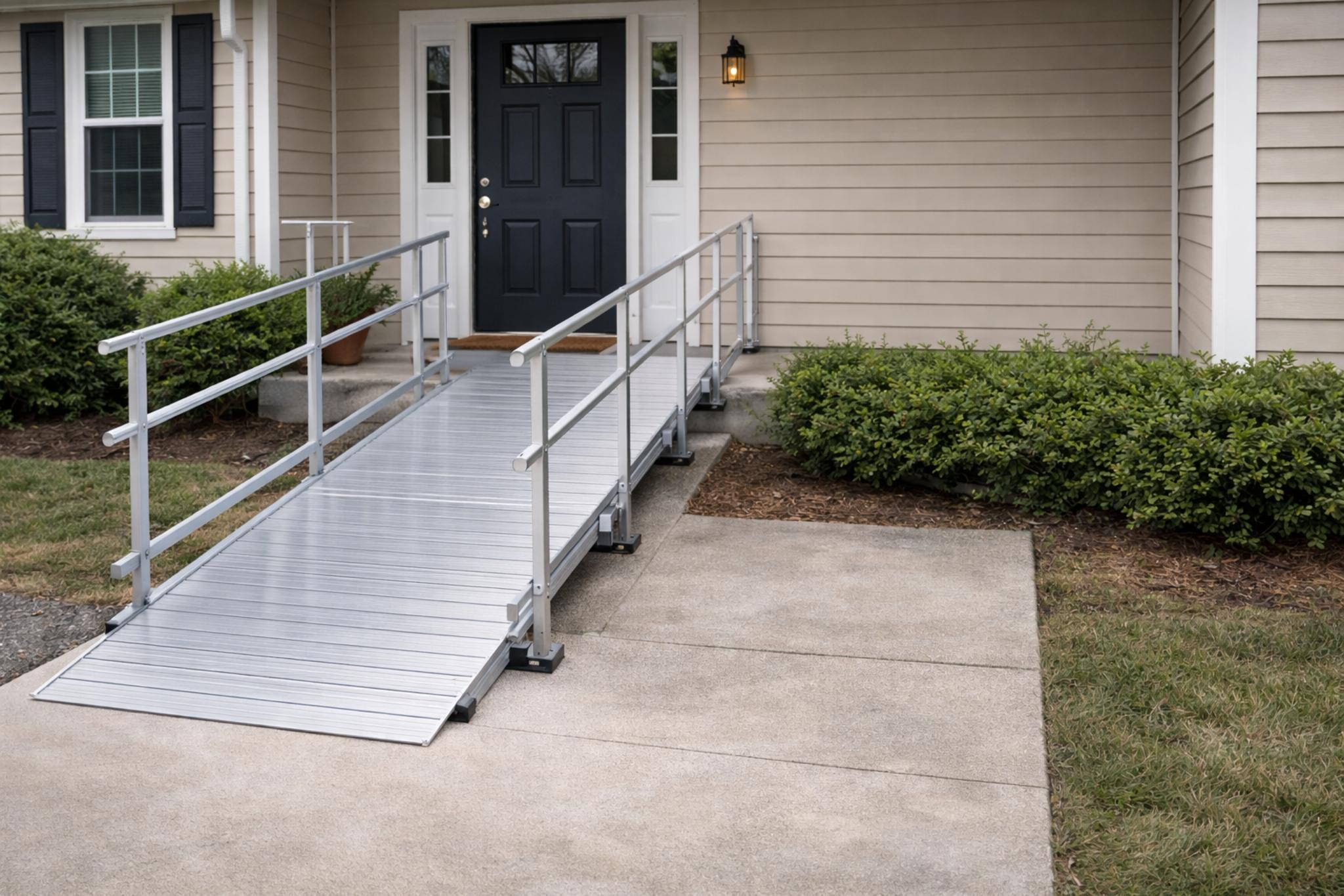 Door widening and internal access support